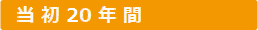 当初20年間
