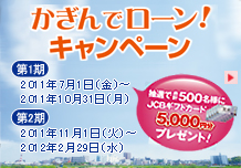 かぎんローン！キャンペーン