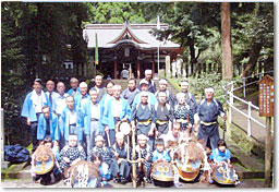 高尾野兵六踊り紫尾神社豊年秋祭り