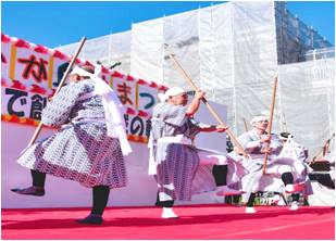 古屋敷棒踊り保存会　古屋敷棒踊り