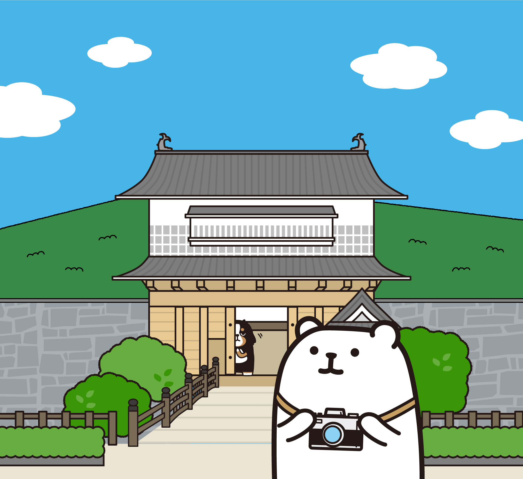 しろどんスマホ待ち受け画像 しろどんスマホ待ち受け画像